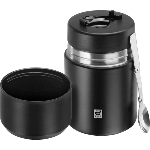 Pojemnik termiczny na żywność Zwilling Thermo 700 ml czarny do przenoszenia posiłków