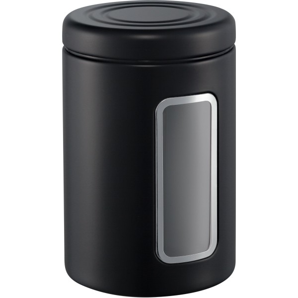 Pojemnik na żywność Classic Line 2l, czarny mat z okienkiem