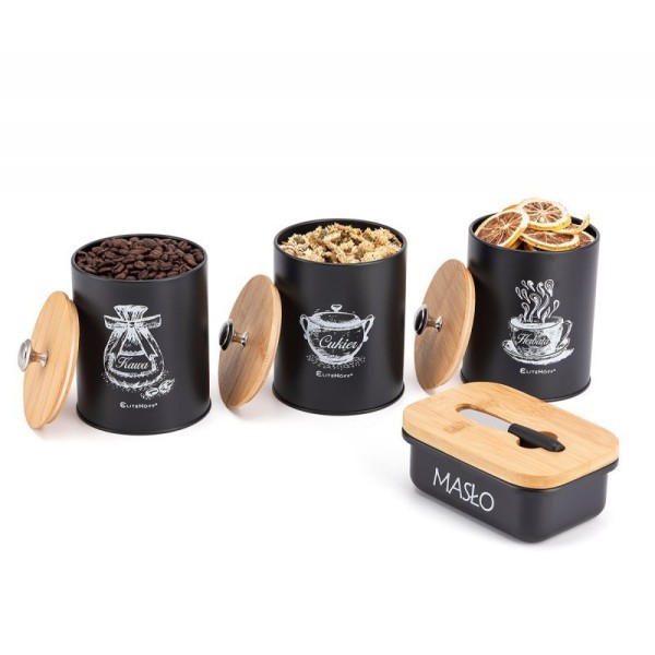 Zestaw pojemników na żywność ELITEHOFF E-6057 (3 elementy)