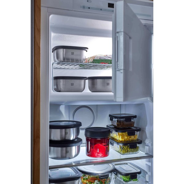 Контейнер GEFU Providо 600 ml, сталевий прямокутний для зберігання їжі