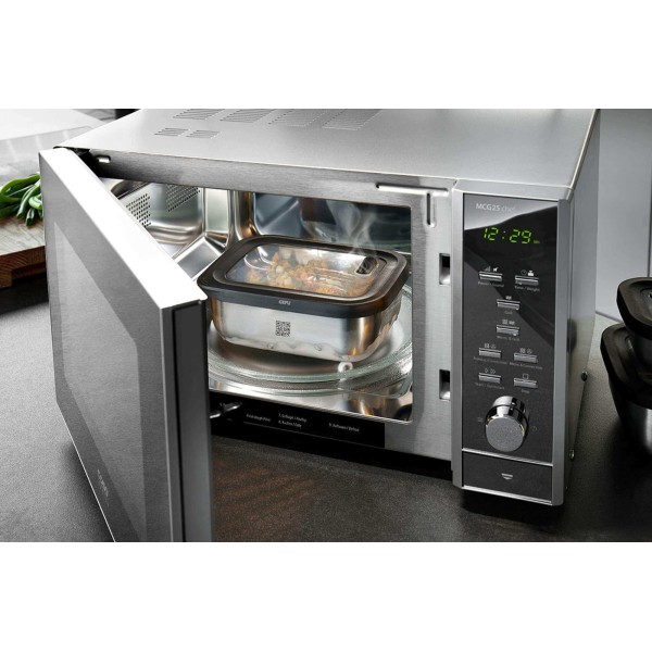 Контейнер GEFU Providо 600 ml, сталевий прямокутний для зберігання їжі