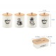 Набір контейнерів, ZESTAW, 4 шт. + масленка E-6056, для зберігання продуктів