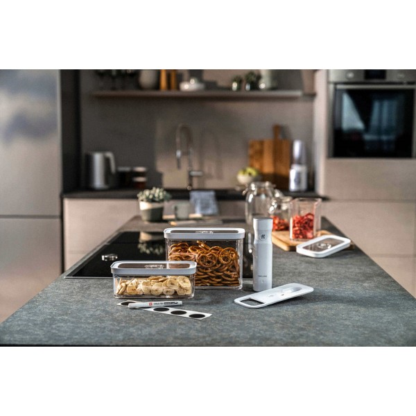 Zestaw pojemników do przechowywania żywności Zwilling FRESH & SAVE CUBE (rozmiar M, szary)