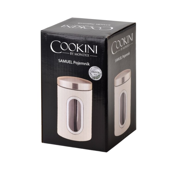 Контейнер для зберігання, Samuel COOKINI 9,5×9,5×14,5 см — для продуктів у холодильнику