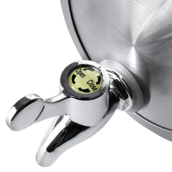 Диспенсер для напоїв Orion 143792, скляний 3.5 л з краном, для холодильника/пікніка