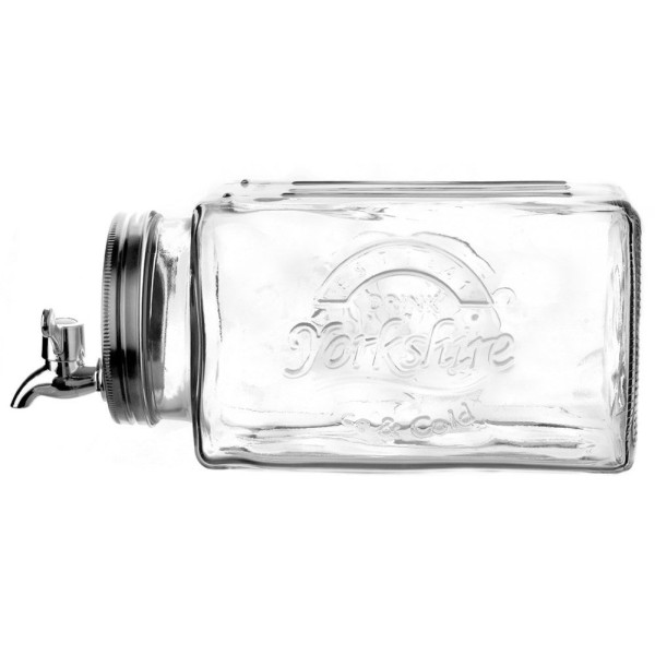 Диспенсер для напоїв Orion 143792, скляний 3.5 л з краном, для холодильника/пікніка