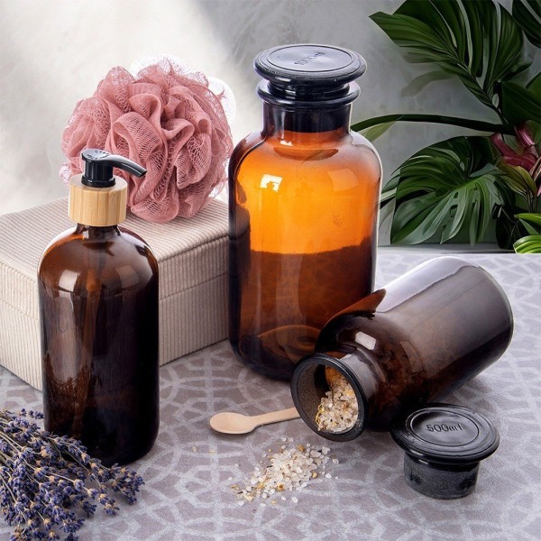 Посудина для зберігання їжі, ORION 127592, скляна, корок, широка шийка, 1 л (для сипких та рідких продуктів)