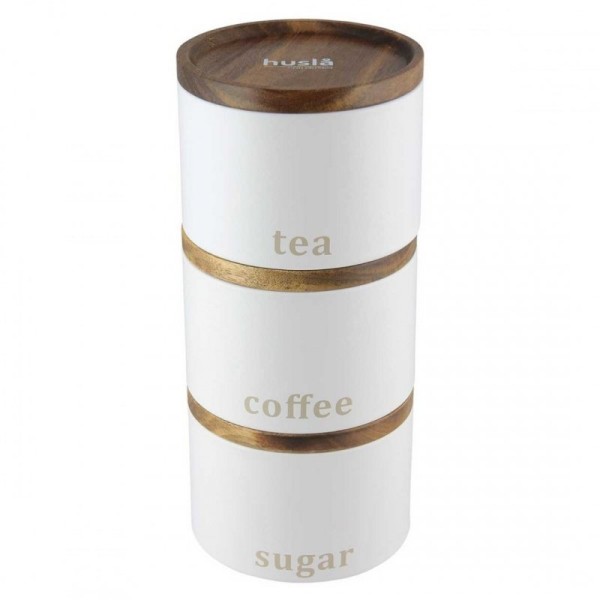 Zestaw pojemników na żywność Husla 73948 (biały)