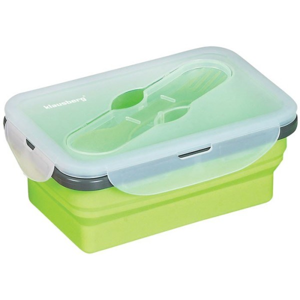 Pojemnik obiadowy Klausberg KB-7021 silikonowy 400 ml 1-komorowy do lunchu