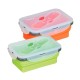 Pojemnik obiadowy Klausberg KB-7021 silikonowy 400 ml 1-komorowy do lunchu