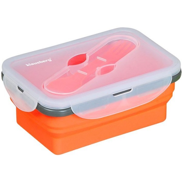 Pojemnik obiadowy Klausberg KB-7021 silikonowy 400 ml 1-komorowy do lunchu