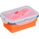 Pojemnik obiadowy Klausberg KB-7021 silikonowy 400 ml 1-komorowy do lunchu