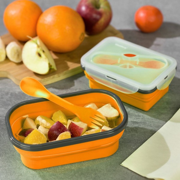 Pojemnik obiadowy Klausberg KB-7021 silikonowy 400 ml 1-komorowy do lunchu