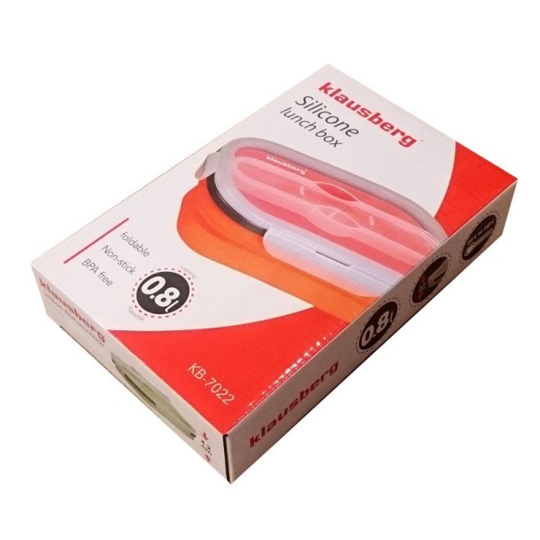 Pojemnik obiadowy Klausberg KB-7022 silikonowy 800 ml jednoprzegrodowy