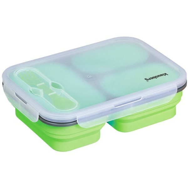 Pojemnik obiadowy Klausberg KB-7024 lunchbox silikonowy 3-komorowy 1100 ml