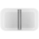 Ланчбокс ZWILLING FRESH & SAVE Lunch box 0.8 л, пластиковий, сірий — для зберігання та перенесення їжі