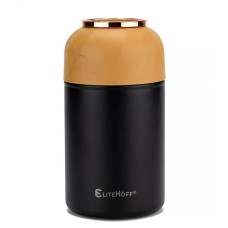 Термос для обіду, E-8247, 1050 мл з мискою і складною ложкою — для збереження гарячої їжі навесні/на роботі