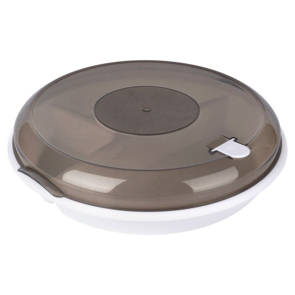 Контейнер для мікрохвильовки, EXCELLENT HOUSEWARE, модель 229123 — роздільний 25 см для розігріву їжі