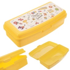 Ланч-бокс ORION 154044, пластиковий жовтий 500 мл для обіду/перекусу