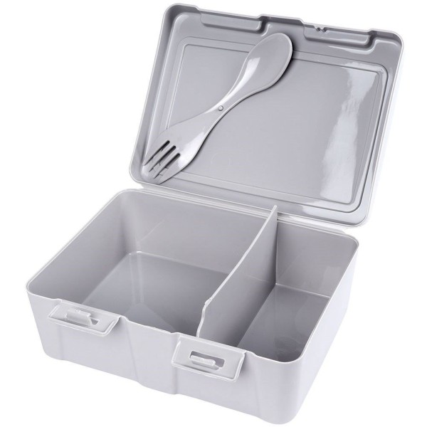 Контейнер для їжі, Orion, SERCE 1L з приборами — ланчбокс для обіду та пікніка, 1 л