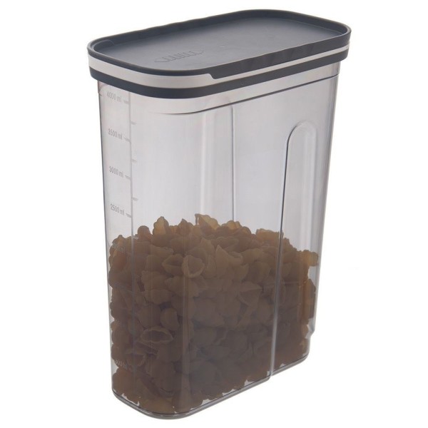 Контейнер для сипких продуктів Orion 127178 GREY 4L — для зберігання борошна, макаронів, рису