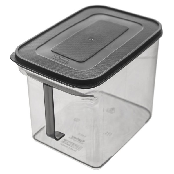 Контейнер Orion 127162 — для сипучих продуктів (макарони, рис, борошно), 1.7 л, сірий