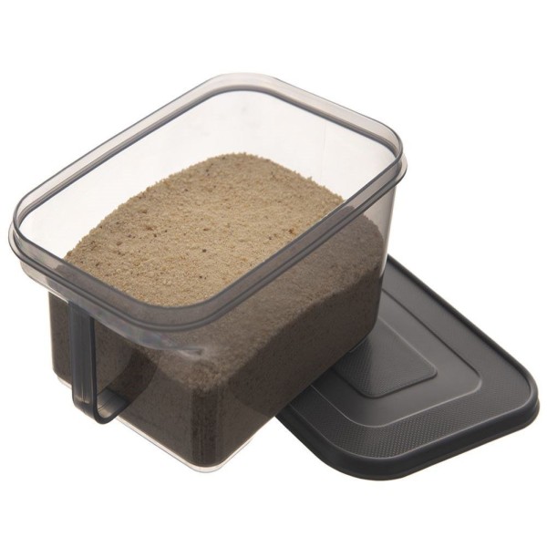 Контейнер Orion 127162 — для сипучих продуктів (макарони, рис, борошно), 1.7 л, сірий