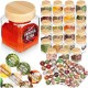 Набір для зберігання спецій, VILDE 24 шт (100 мл скляні баночки + 90 етикеток)