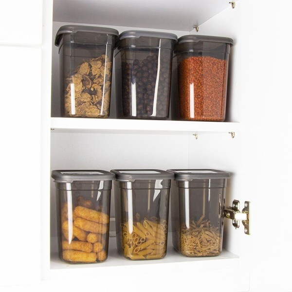 Контейнер для сипких продуктів VILDE 229112, кухня — 1 л, з кришкою (для круп, спецій)