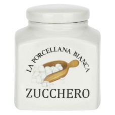 Pojemnik na cukier La Porcellana Bianca Conserva 1,1 l do przechowywania cukru w kostce