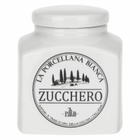 Pojemnik na cukier La Porcellana Bianca Conserva 1,1 l do przechowywania żywności