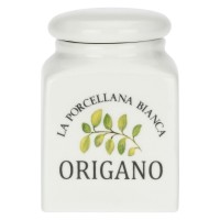 LA PORCELLANA BIANCA CONSERVA Pojemnik na oregano 175 ml