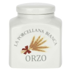 Pojemnik na mąkę jęczmienną La Porcellana Bianca Conserva 500 ml do przechowywania przypraw