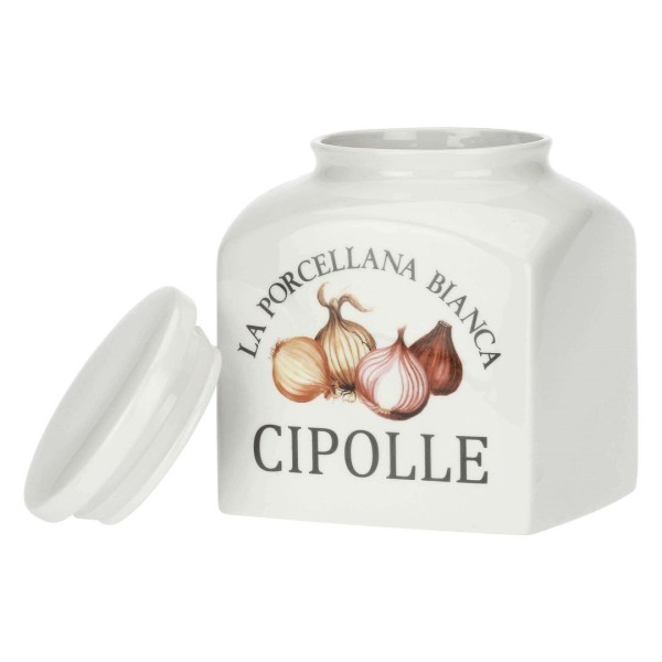LA PORCELLANA BIANCA CONSERVA Pojemnik na cebule 3.5 ltr