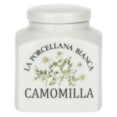 Pojemnik na przyprawy La Porcellana Bianca Conserva 500 ml do przechowywania rumianku
