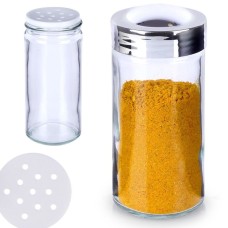 Контейнер для спецій, ORION 153611, скляний сітчастий слайдер 80 мл — для зберігання і досипання спецій під час готування