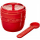 Контейнер для солі STAUB STORAGE з ложкою 9 см, червоний