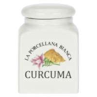 LA PORCELLANA BIANCA CONSERVA Pojemnik na kurkumę 175 ml