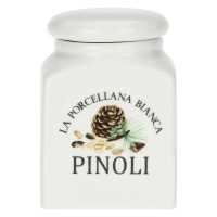 LA PORCELLANA BIANCA CONSERVA Pojemnik na orzechy piniowe 175 ml