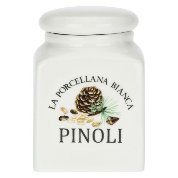 Pojemnik na przyprawy La Porcellana Bianca Conserva 175 ml na orzechy piniowe