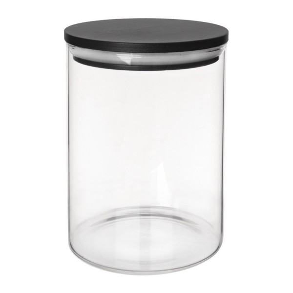 Контейнер для сипучих ORION 127578, скляний 600 мл з кришкою та ущільнювачем (для зберігання спецій)