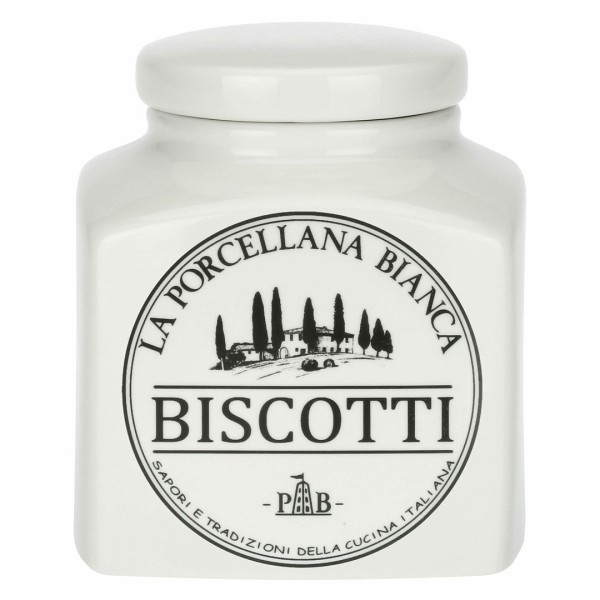Pojemnik na ciastka La Porcellana Bianca Conserva 3,5 l do przechowywania żywności
