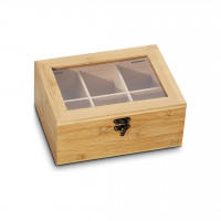 Pojemnik na torebki herbaty KELA Noa (bambusowy)