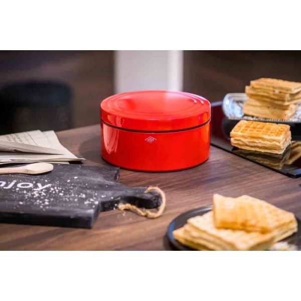 Pojemnik na pieczywo, Classic Line, model Classic Line, okrągły piaskowy mat