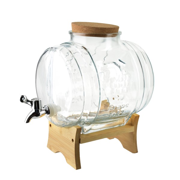 Słoik kuchenny Modern Kitchen z kranikiem do przechowywania napojów 5L