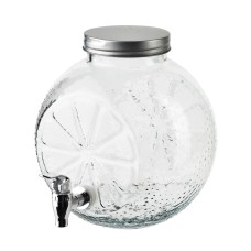 Słoik kuchenny Modern Kitchen szklany z kranikiem 5L do przechowywania napojów