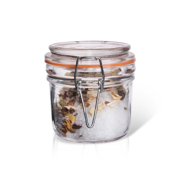 Скляна банка з кліпсою ORION 126418, 220 мл — для зберігання приправ і заготовок