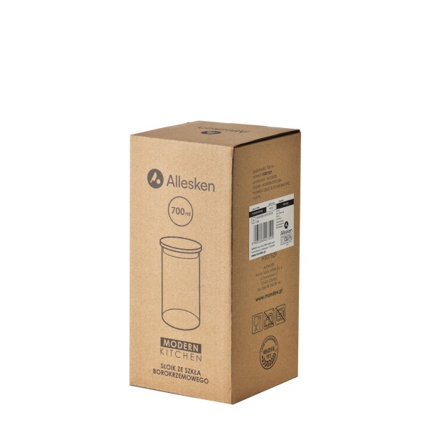 Słoik kuchenny Modern Kitchen 700 ml do przechowywania żywności
