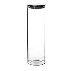 Скляний кухонний банку Modern Kitchen Słój 1,25 л для зберігання продуктів 9x8x28 см
