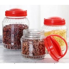 Słój kuchenny Basic Kitchen 3,1L z uchwytem do przechowywania żywności